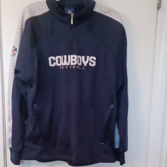 Cowboys Football Navy Pullover - Picture 1 of 7